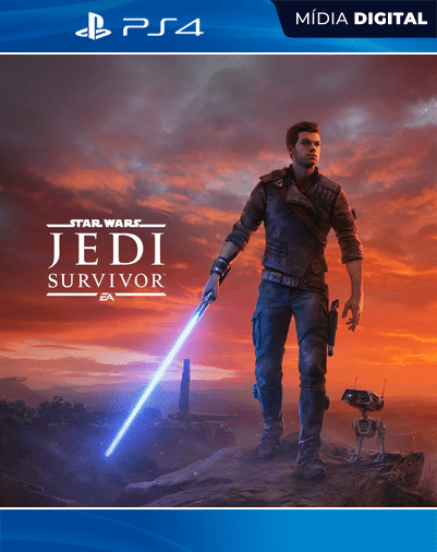 STAR WARS Jedi Survivor – PS4 – Mídia Digital psn