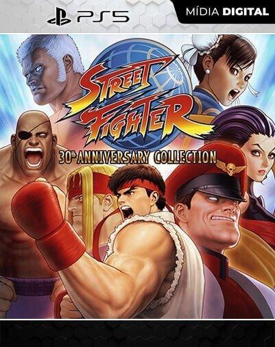 Street Fighter 30th Anniversary Collection PS5 Mídia Digital