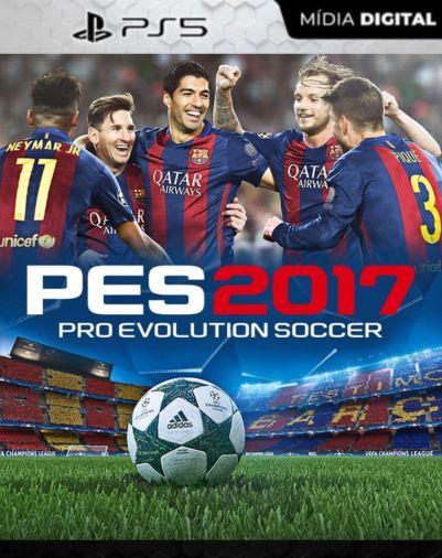 PES 2017 PS5 Mídia Digital