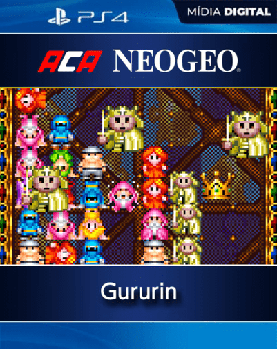 ACA NEOGEO Gururin PS4 Mídia Digital