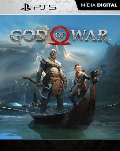 God Of War 4 PS5 Mídia Digital