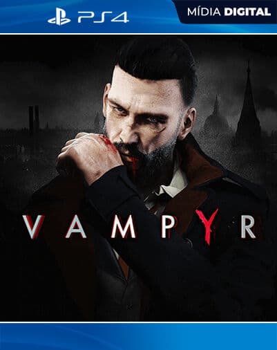 Vampyr PS4 mídia digital