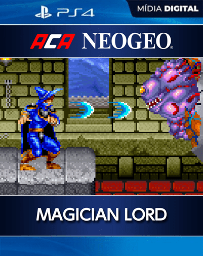 ACA NEOGEO MAGICIAN LORD PS4 Mídia Digital