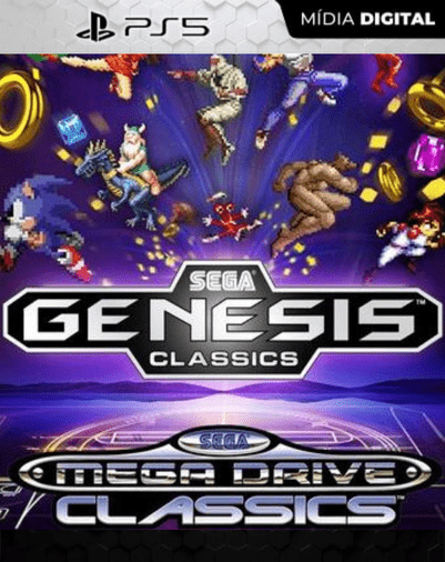 SEGA Genesis Classics PS5 Mídia Digital