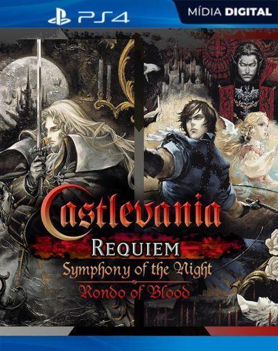 Castlevania Requiem: Symphony of the Night & Rondo of Blood PS4 Mídia Digital