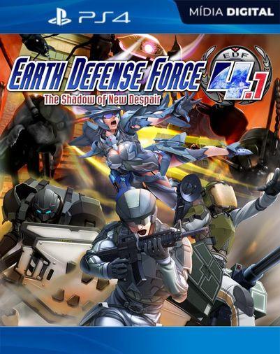 Earth Defense Force 4.1: The Shadow of New Despair PS4 Mídia Digital