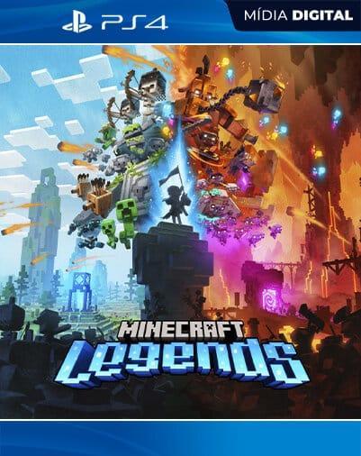 Minecraft Legends PS4 Mídia Digital
