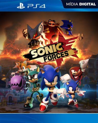 Sonic Forces PS4 Mídia Digital