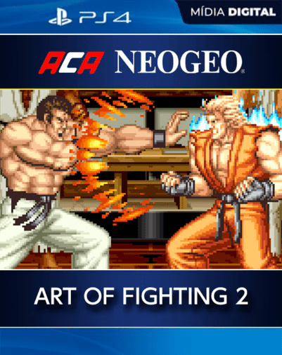 ACA NEOGEO ART OF FIGHTING 2 PS4 Mídia Digital