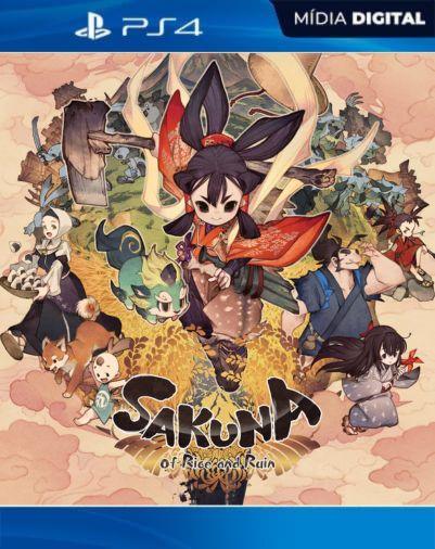 Sakuna: Of Rice and Ruin PS4 Mídia Digital