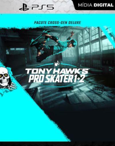 Tony Hawk’s™ Pro Skater™ 1 + 2 – Pacote Cross-Gen Deluxe PS5 Mídia DIgital