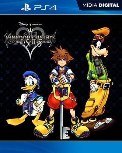 Kingdom Hearts HD 1.5 + 2.5 ReMix PS4 Mídia Digital
