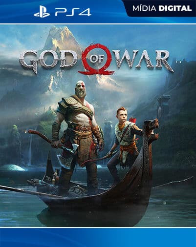 God Of War 4 PS4 Mídia Digital