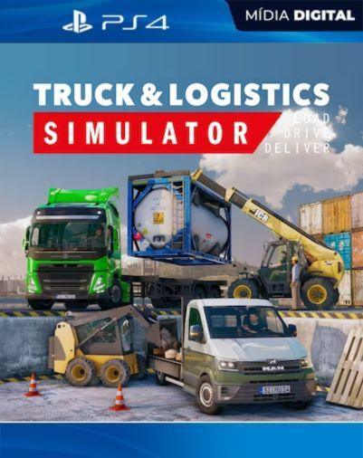 Truck and Logistics Simulator PS4 Mídia Digital