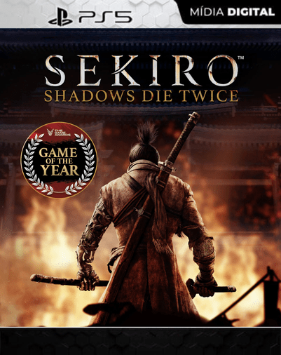Sekiro Shadows Die Twice Edição Jogo do Ano Ps5 midia digital