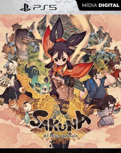 Sakuna: Of Rice and Ruin PS5 Mídia Digital
