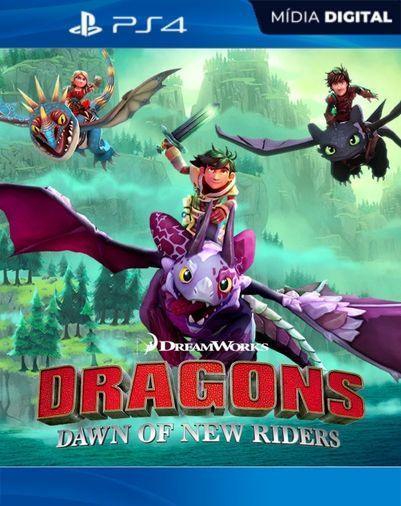 DreamWorks Dragons Dawn of New Riders PS4 Mídia Digital