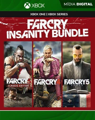 Far Cry – Pacote Insanidade – Xbox One / XS – Mídia Digital