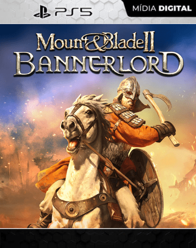 Mount Blade II Bannerlord PS5 Mídia Digital