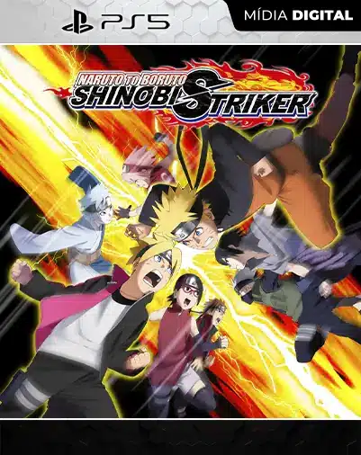 Naruto To Boruto Shinobi Striker PS5 Mídia Digital