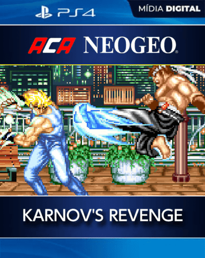 ACA NEOGEO KARNOV’S REVENGE PS4 Mídia Digital