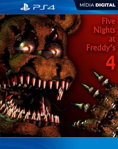 Five Nights at Freddy’s 4 PS4 Mídia Digital