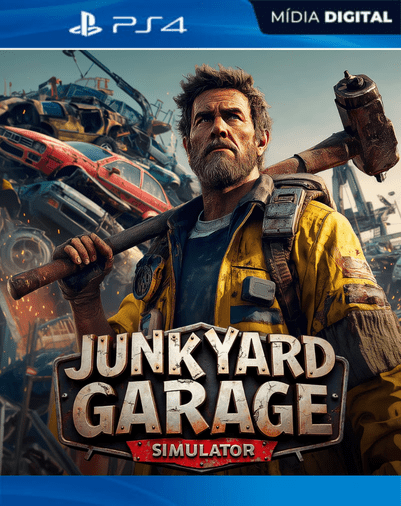 Junkyard Garage Simulator PS4 – Mídia Digital