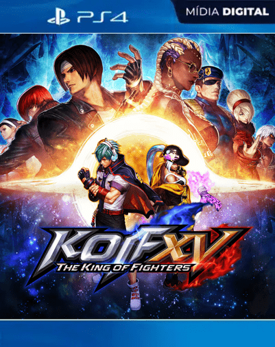 THE KING OF FIGHTERS XV Standard Edition PS4 Mídia Digital