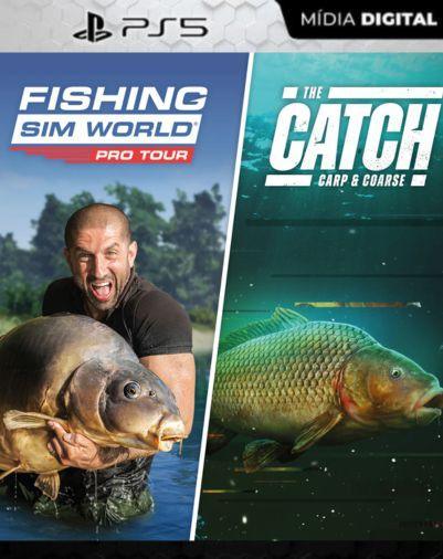 Fishing Sim World: Pro Tour + The Catch: Carp & Coarse PS5 Mídia Digital