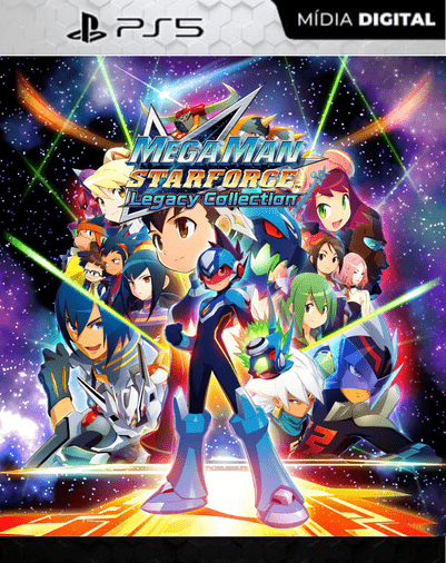 Mega Man Star Force Legacy Collection PS5 Mídia Digital
