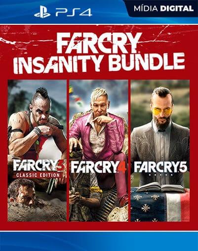 Far Cry Insanity Bundle PS4 Mídia Digital