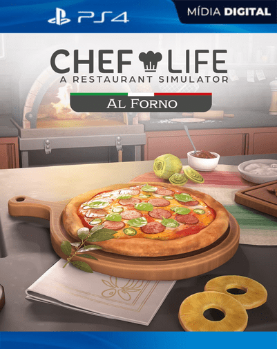 Chef Life – AL FORNO PACK Mídia Digital PS4