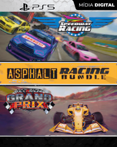 Asphalt Racing Bundle Speedway & Grand Prix Ps4 Mídia Digital