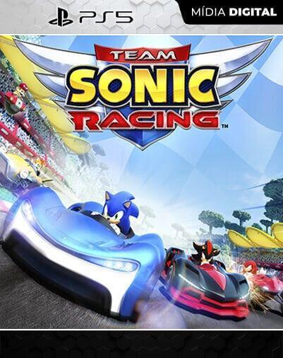 Team Sonic Racing PS5 Mídia Digital