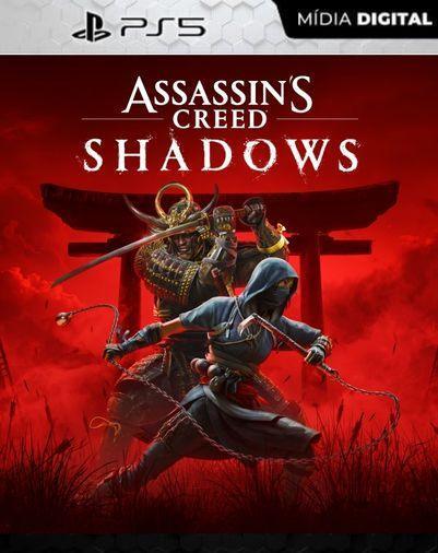 Assassins Creed Shadows ps5 mídia digital
