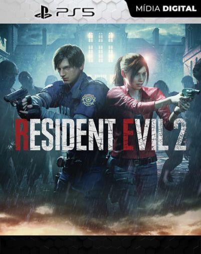 Resident Evil 2 Remake PS5 Mídia Digital
