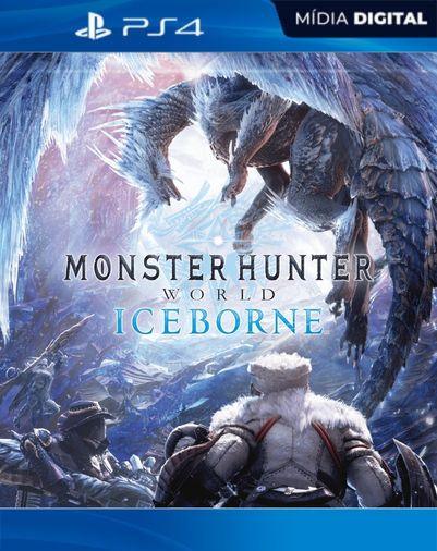 Monster Hunter World: Iceborne DLC PS4 Mídia Digital