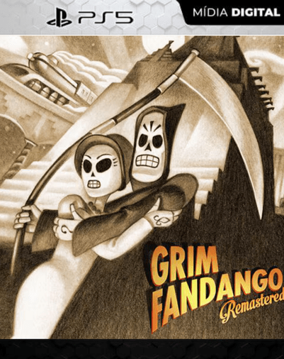 Grim Fandango Remastered Ps5 Mídia Digital
