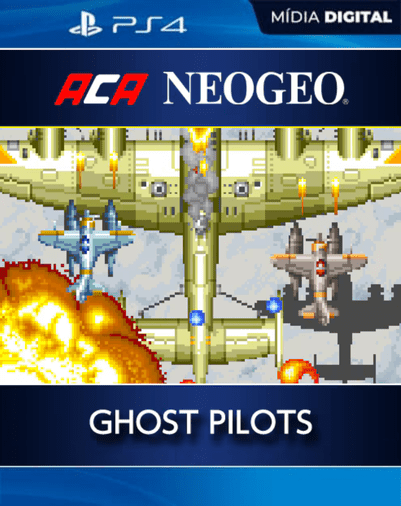 ACA NEOGEO GHOST PILOTS PS4 Mídia Digital