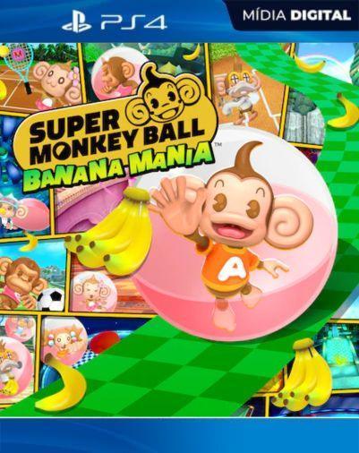 Super Monkey Ball Banana Mania PS4 Mídia Digital