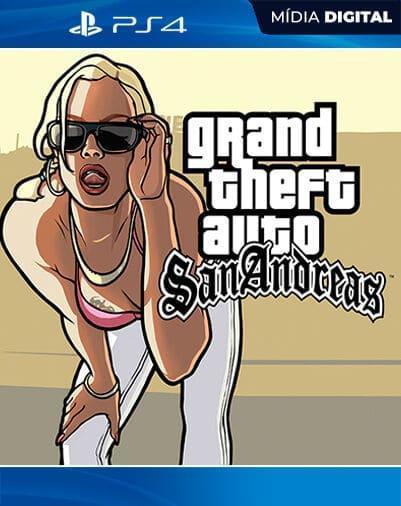 Gta San Andreas PS4 Mídia Digital