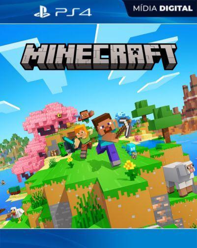 Minecraft PS4 Mídia Digital