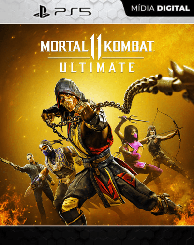Mortal Kombat 11 Ultimate PS5 mídia digital