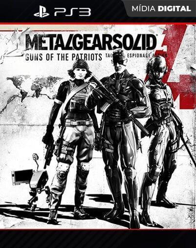 Metal Gear Solid 4: Guns of the Patriots Edition Playstation 3 Mídia Digital