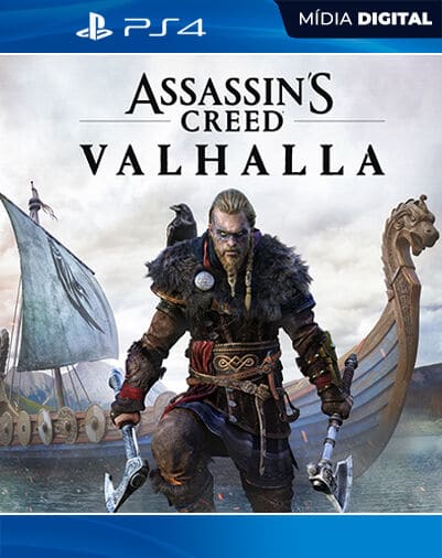 Assassin’s Creed Valhalla PS4 Mídia Digital