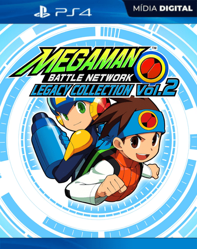 Mega Man Battle Network Legacy Collection Vol. 2 PS4 Mídia Digital