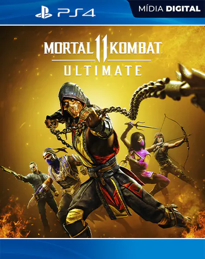Mortal kombat 11 ULTIMATE Ps4 Mídia Digital