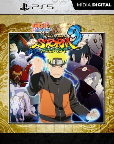 NARUTO SHIPPUDEN: Ultimate Ninja STORM 3 Full Burst PS5 Mídia Digital