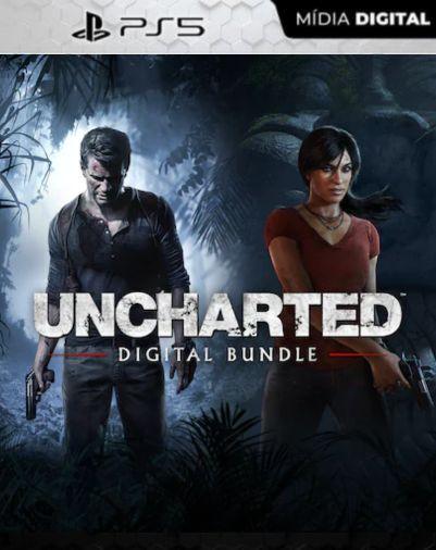 PACOTE UNCHARTED 4: A Thief’s End e UNCHARTED: The Lost Legacy PS5 Mídia Digital