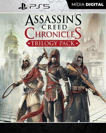 Assassins Creed Chronicles Trilogy PS5 Mídia Digital